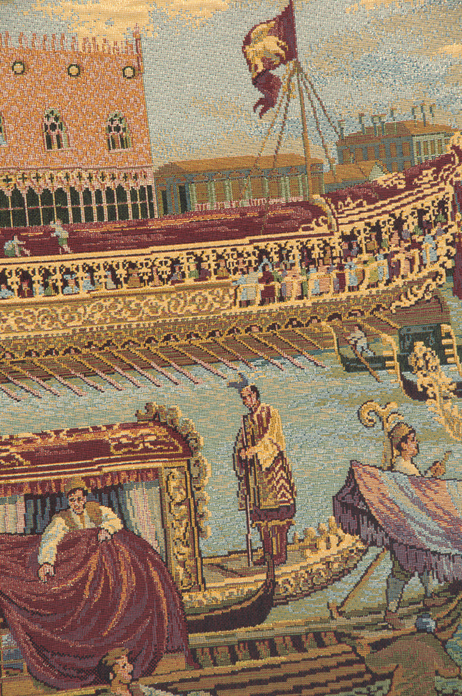 Bucintoro Italian Tapestry Wall Hanging