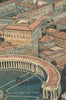 St. Peters Square Italian Tapestry Wall Hanging