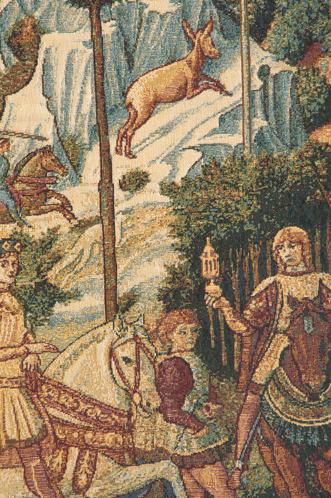 Chapel of the Magi Italian Tapestry Wall Hanging