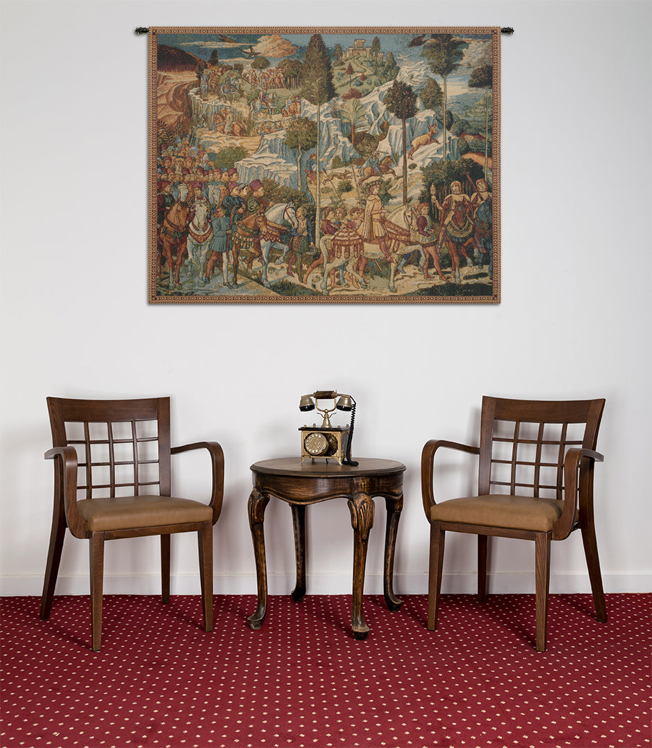 Chapel of the Magi Italian Tapestry Wall Hanging