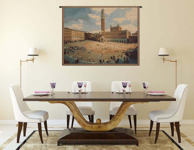 Siena Square Italian Tapestry Wall Hanging