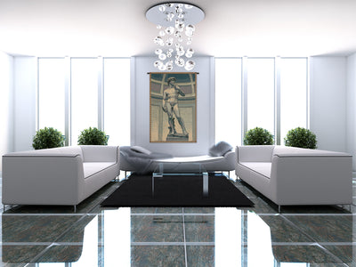 Statue of David Italian Tapestry Wall Hanging