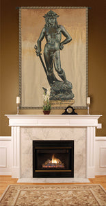 David by Donatello Italian Tapestry Wall Hanging