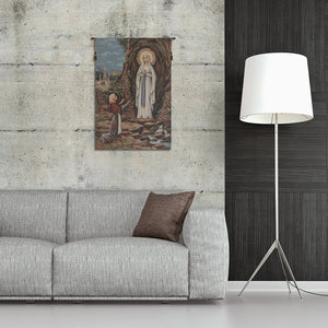 Apparitione Lourdes European Tapestries