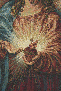 Sacred Heart of Christ European Tapestries