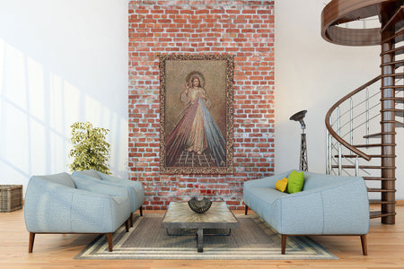 Merciful Jesus European Tapestries