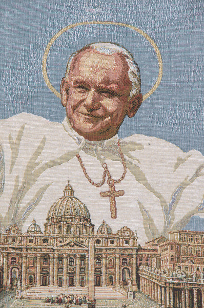 Pope John Paul II Rome European Tapestries
