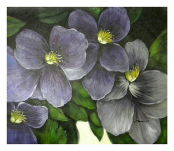 Morning Glory Canvas Wall Art