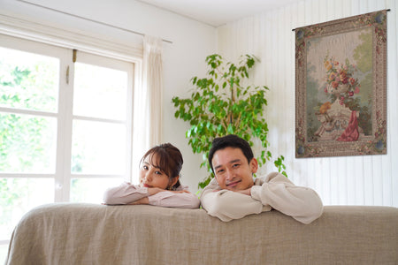 Bouquet Cornemuse French Tapestry