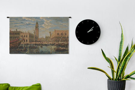 Venice Rialto Ponte di Rialto Italian Tapestry Wall Hanging
