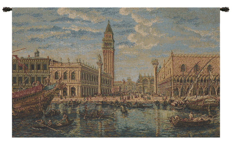 Venice Rialto Ponte di Rialto Italian Tapestry Wall Hanging