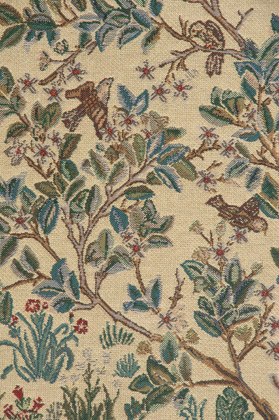The Tree of Life Beige Belgian Tapestry