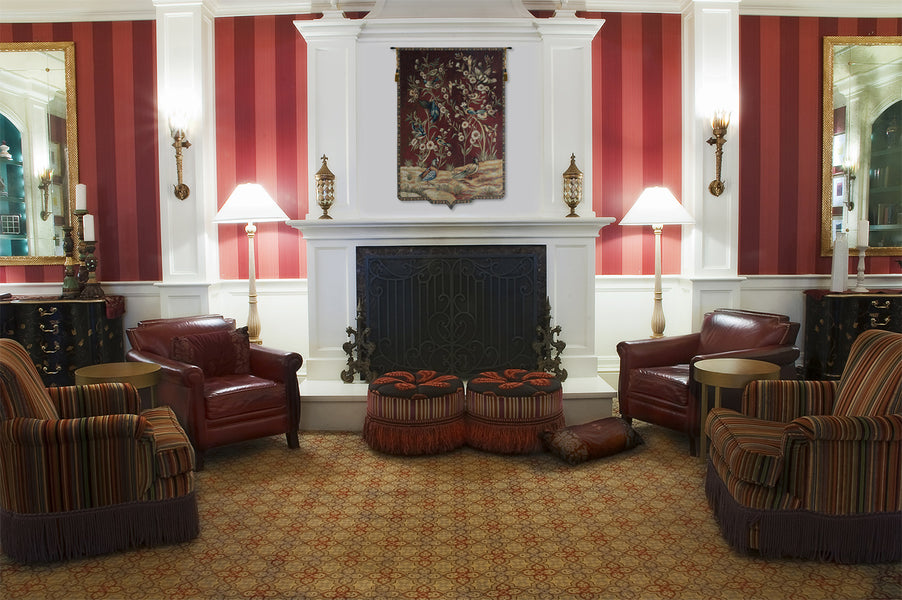 Wild Birds and Flowers Tapestry Wall Hanging