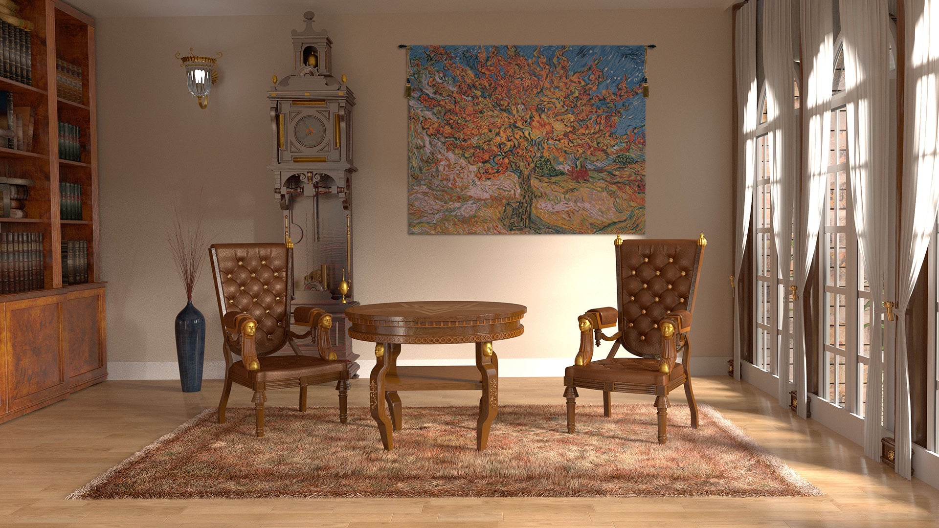 The Mulberry Tree - Van Gogh Belgian Tapestry