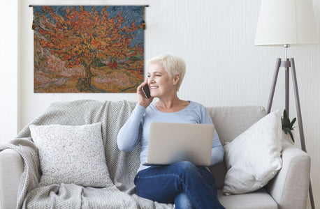 The Mulberry Tree - Van Gogh Belgian Tapestry