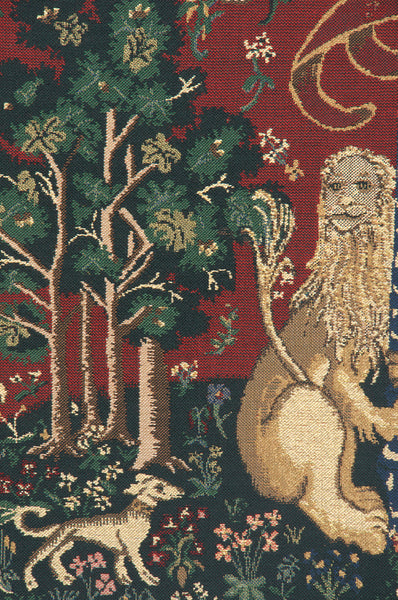 The Lady and the Organ II Belgian Tapestry