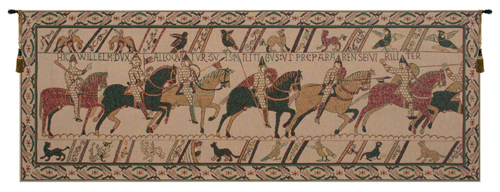 Bayeux William's Troops Belgian Tapestry