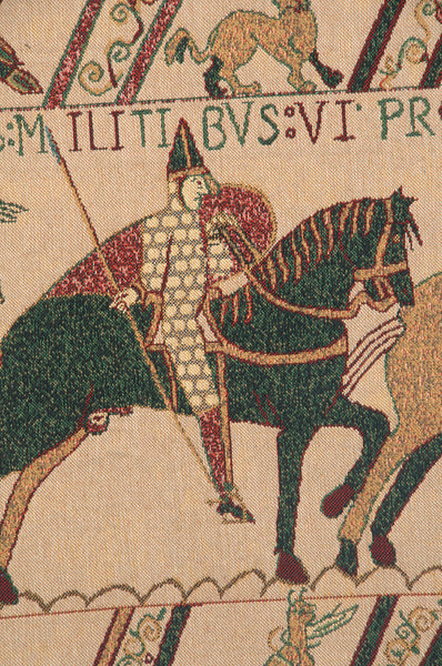 Bayeux William's Troops Belgian Tapestry