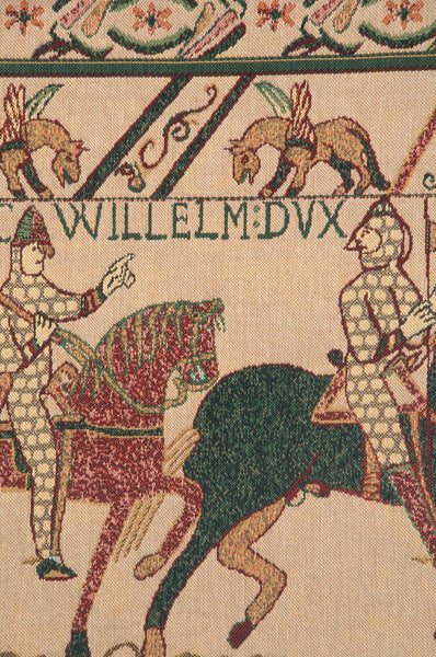 Bayeux William's Troops Belgian Tapestry