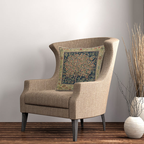 Tree of Life Pastel Belgian Cushion Cover