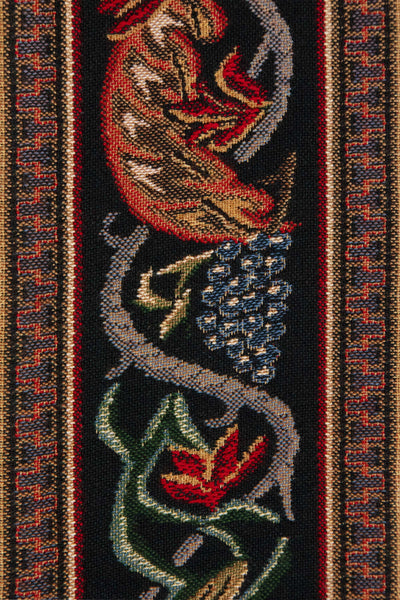 Hunt of the Boar I Tapestry Bell Pull
