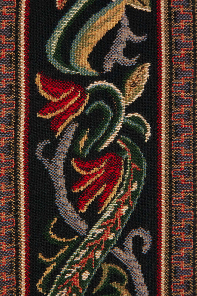 Hunt of the Boar I Tapestry Bell Pull