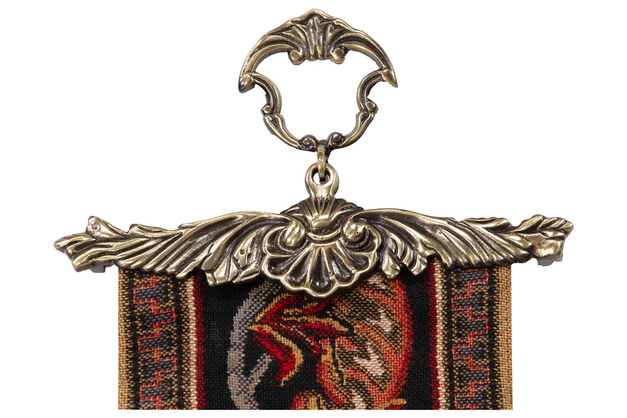 Hunt of the Boar I Tapestry Bell Pull