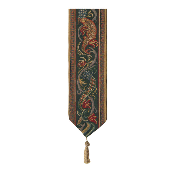 Hunt of the Boar I Tapestry Bell Pull