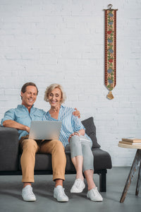 Wine Merchants I Tapestry Bell Pull