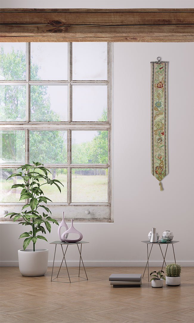 Tree of Life - Pastel I Tapestry Bell Pull