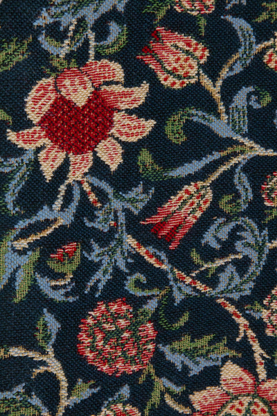 Fleurs de Morris (Blue) I Tapestry Bell Pull