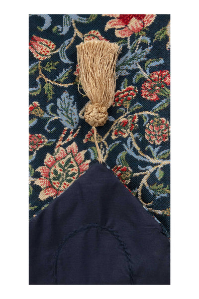 Fleurs de Morris (Blue) I Tapestry Bell Pull