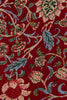 Fleurs de Morris (Red) I Tapestry Bell Pull