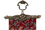 Fleurs de Morris (Red) I Tapestry Bell Pull