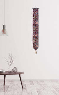 Fleurs de Morris (Red) I Tapestry Bell Pull by William Morris