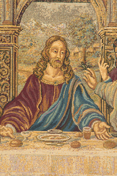 The Last Supper VII Italian Tapestry Wall Hanging