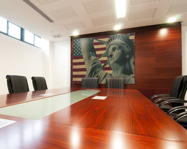 Statue of Liberty Italian Tapestry Wall Hanging