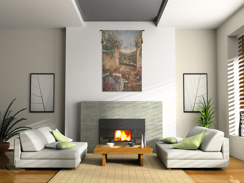 Table for Two I European Tapestry