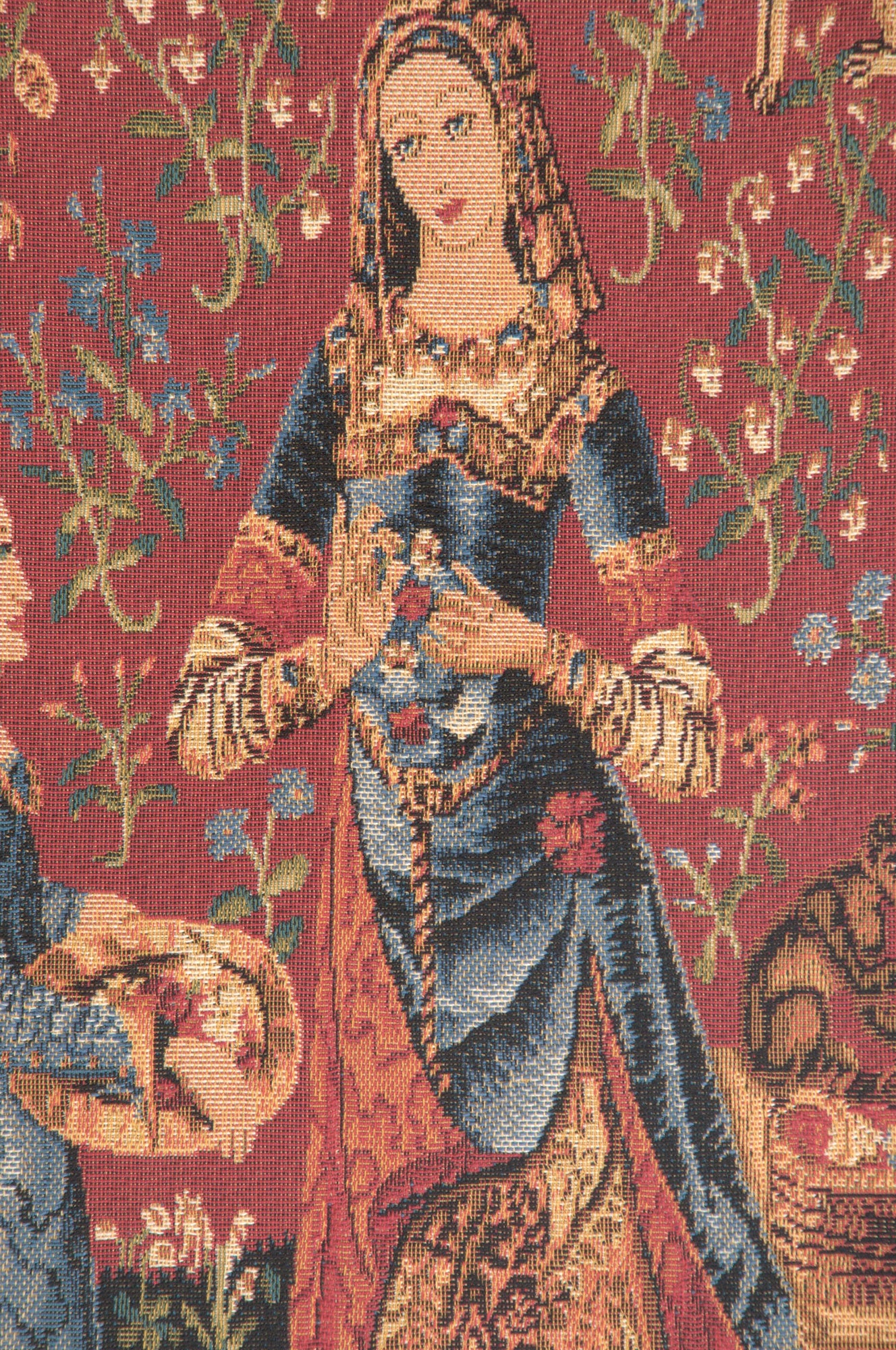 The Smell  L'odorat Small European Tapestry