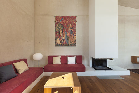 The Smell  L'odorat Small European Tapestry