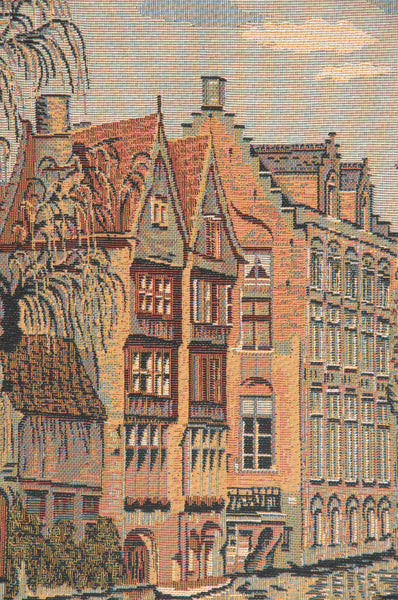 The Canals at Bruges European Tapestry