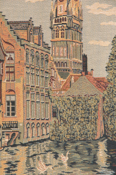 The Canals at Bruges European Tapestry