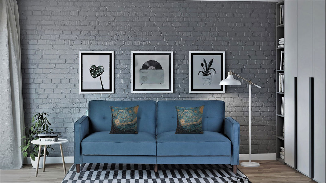 Van Gogh's Starry Night Large European Cushion Cover