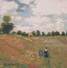 Monet's Poppy Field European Cushion Cover