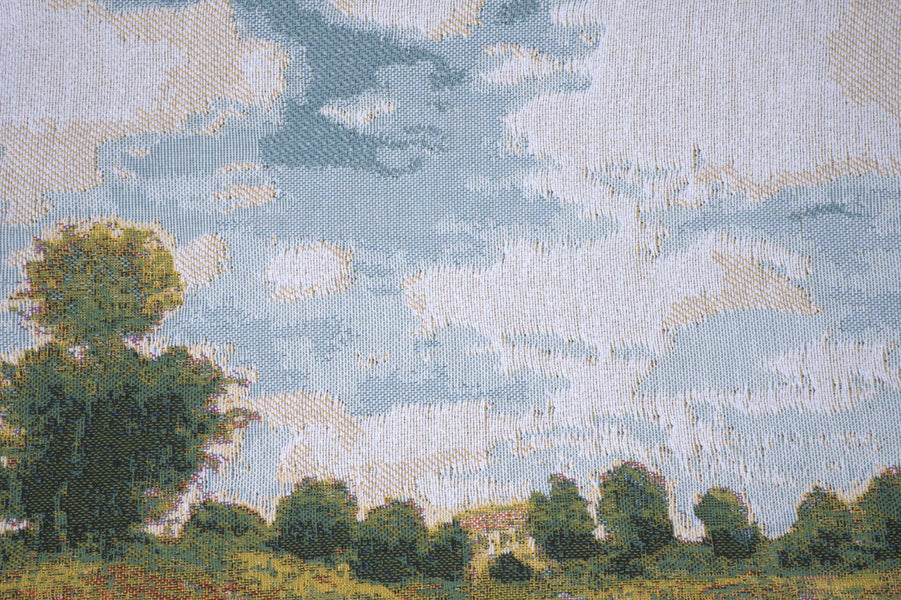 Monet's Poppy Field European Cushion Cover