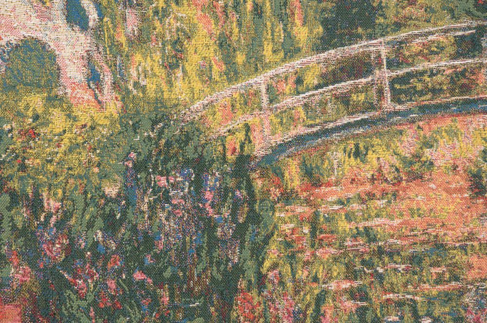 Monet's Japanese Bridge European Cushion Cover