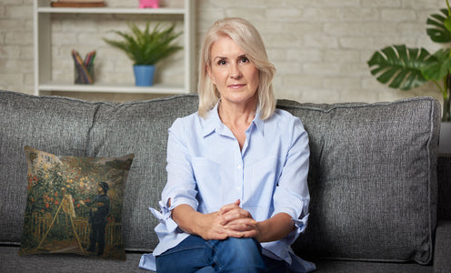 Monet Painting European Cushion Cover