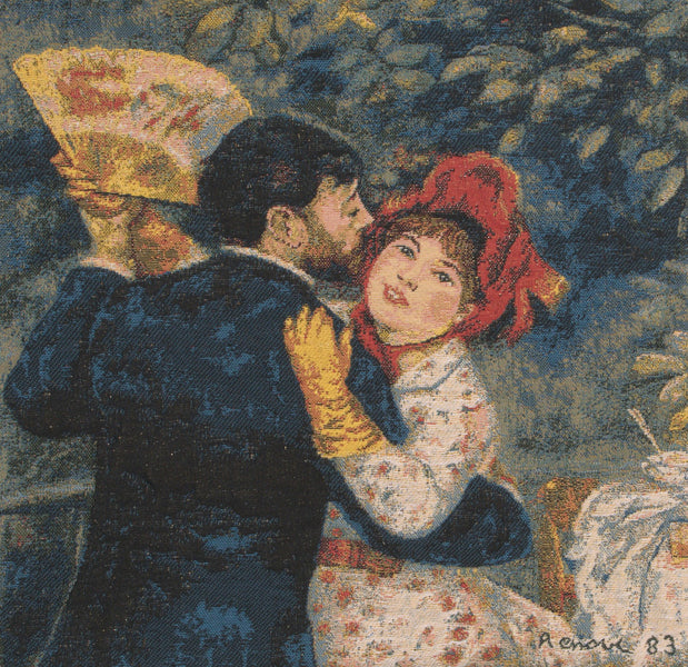 Renoir's Dance in the Country I European Cushion Cover