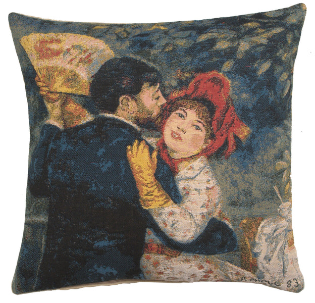 Renoir's Dance in the Country I European Cushion Cover