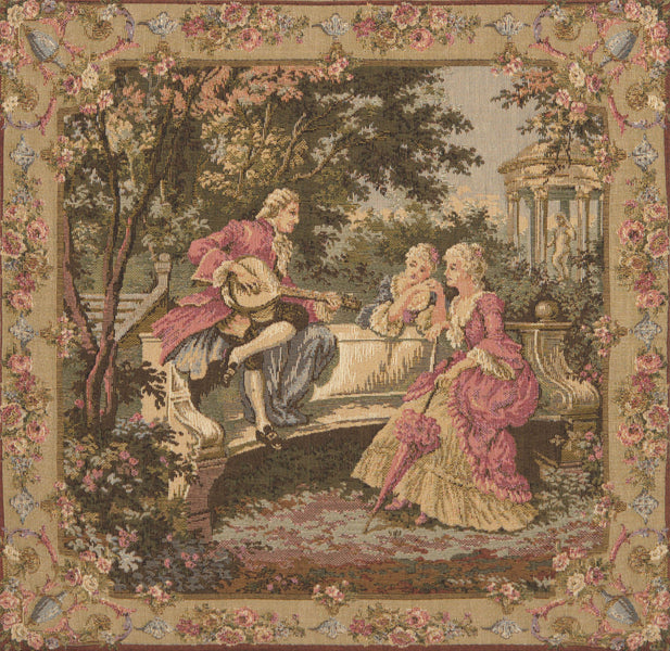 Garden Party Left Panel European Cushion Cover